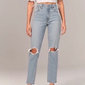 A&F Mom Jeans
